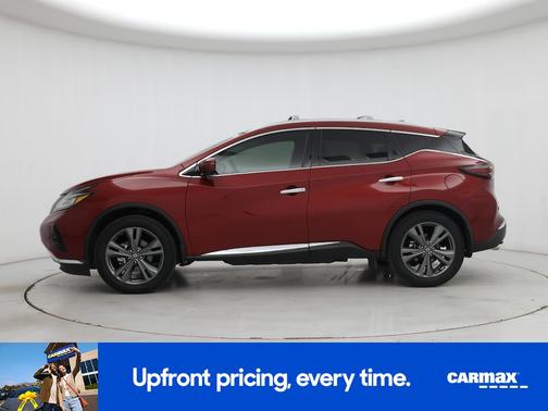 Red 2020 Nissan Murano Platinum