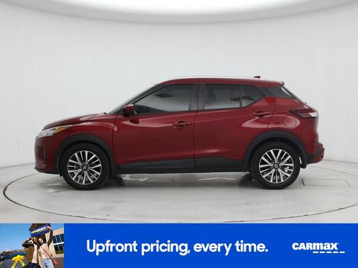 Burgundy 2021 Nissan Kicks SV