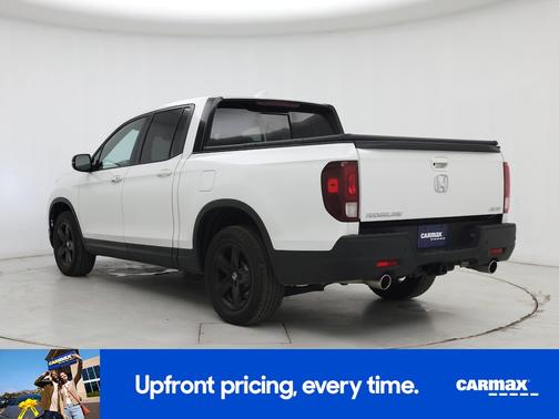 White 2023 Honda Ridgeline Black Edition