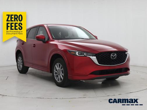 Red 2025 Mazda CX-5 2.5 S Preferred Package