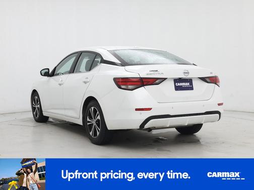 White 2021 Nissan Sentra SV