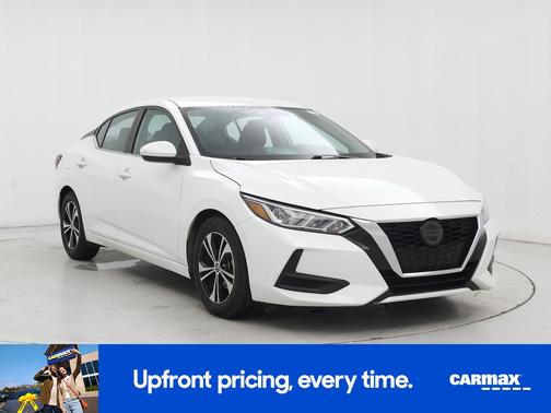 White 2021 Nissan Sentra SV