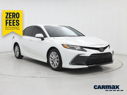 White 2023 Toyota Camry LE