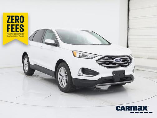 White 2021 Ford Edge SEL
