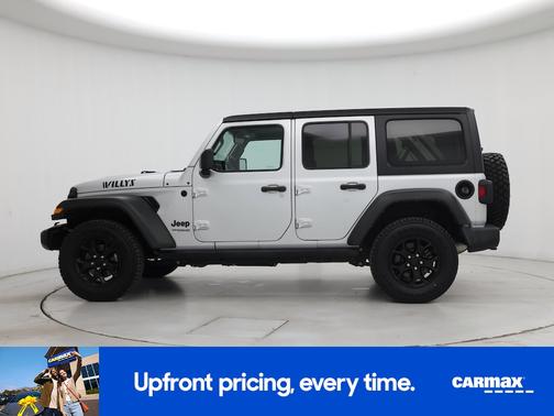 Silver 2022 Jeep Wrangler Unlimited Willys