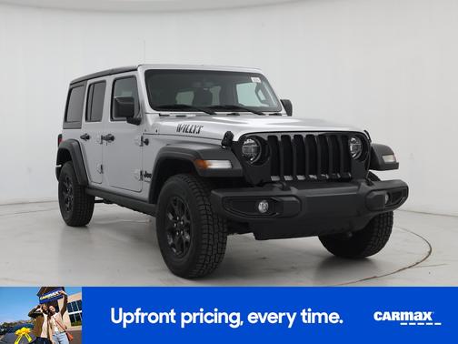 Silver 2022 Jeep Wrangler Unlimited Willys