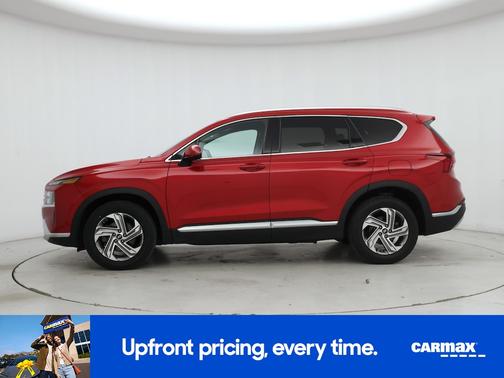 Red 2021 Hyundai SANTA FE SEL