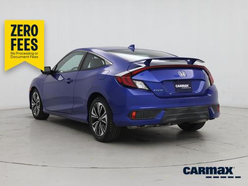 Blue 2017 Honda Civic EX-L