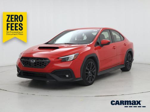 Red 2022 Subaru WRX Premium