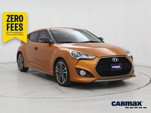 Orange 2016 Hyundai Veloster Turbo