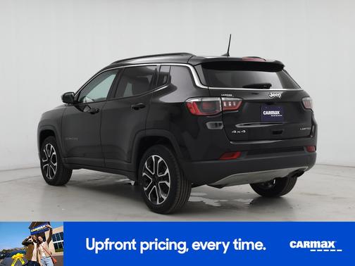Black 2022 Jeep Compass Limited