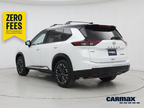 White 2025 Nissan Rogue Platinum
