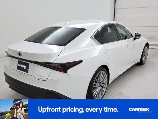 White 2024 Lexus IS 300