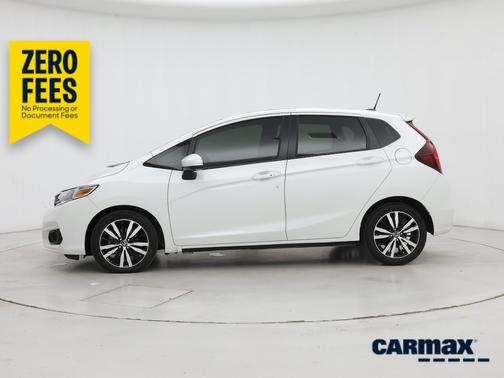 White 2019 Honda Fit EX