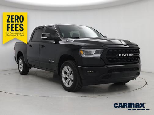 Black 2022 RAM 1500 Bighorn
