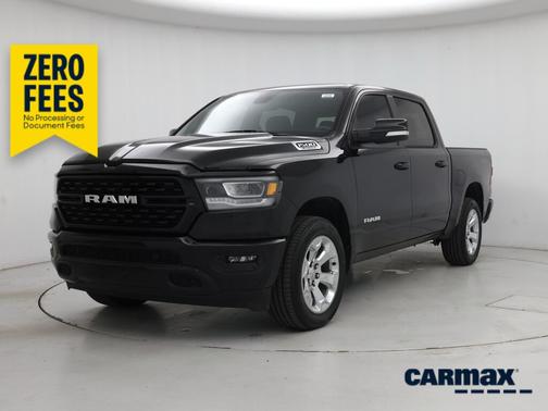 Black 2022 RAM 1500 Bighorn