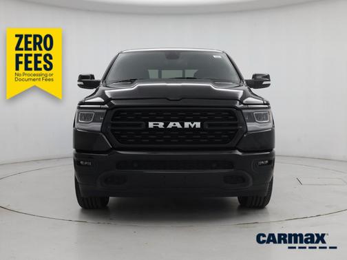 Black 2022 RAM 1500 Bighorn