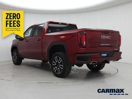 Red 2021 GMC Sierra 1500 AT4