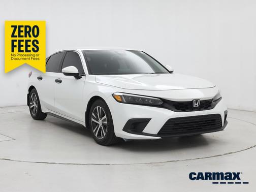 White 2022 Honda Civic Sport