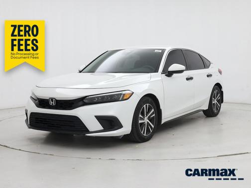 White 2022 Honda Civic Sport