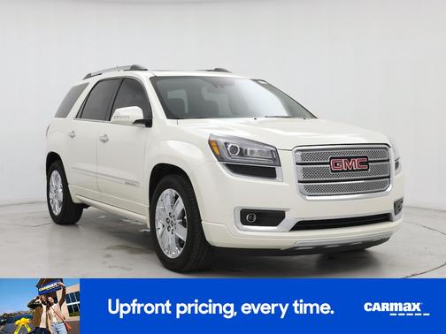 White 2015 GMC Acadia Denali