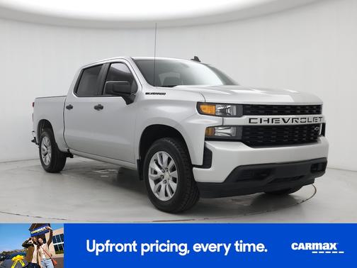 Silver 2021 Chevrolet Silverado 1500 Custom