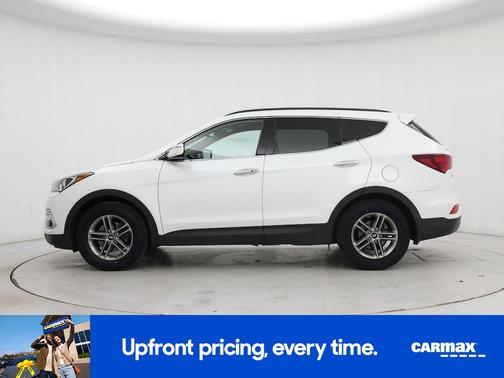 White 2018 Hyundai Santa Fe Sport