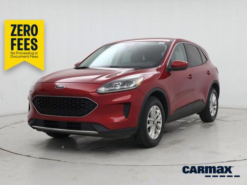 Red 2021 Ford Escape SE
