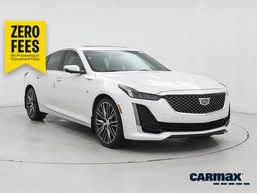White 2023 Cadillac CT5 Premium Luxury