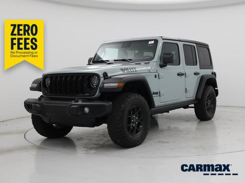 Gray 2024 Jeep Wrangler Willy's