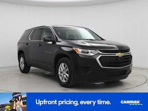 Black 2021 Chevrolet Traverse LS