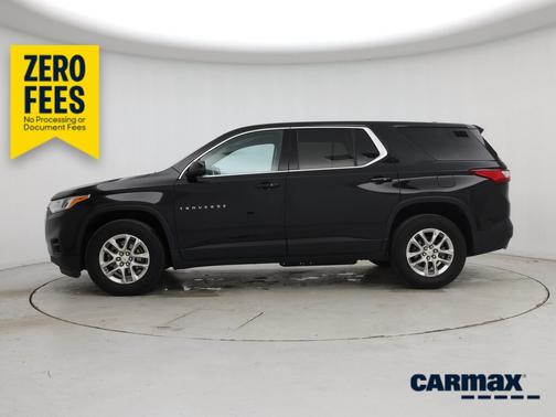 Black 2021 Chevrolet Traverse LS