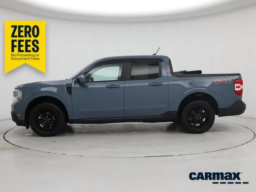 Blue 2022 Ford Maverick Lariat
