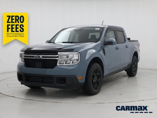 Blue 2022 Ford Maverick Lariat