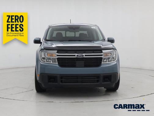 Blue 2022 Ford Maverick Lariat