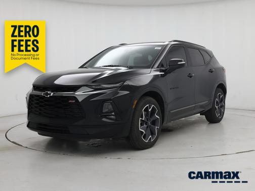 Black 2022 Chevrolet Blazer RS