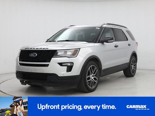 Silver 2019 Ford Explorer Sport