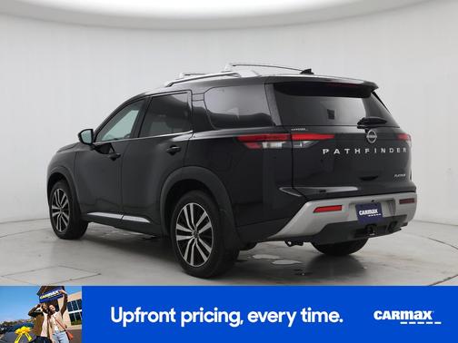 Black 2025 Nissan Pathfinder Platinum