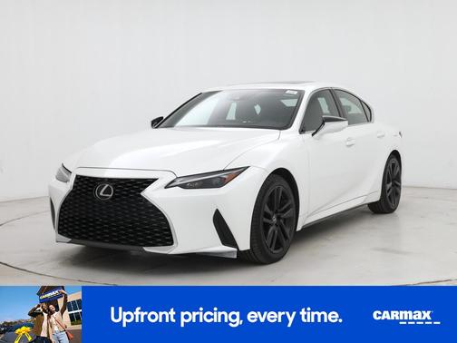 White 2021 Lexus IS 300