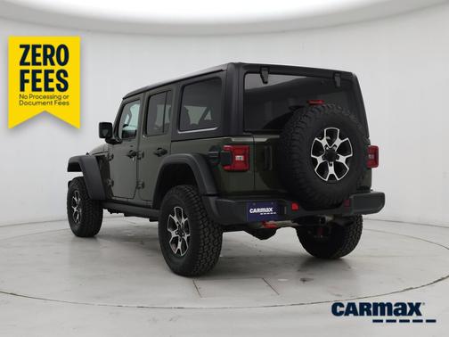 Green 2022 Jeep Wrangler Unlimited Rubicon