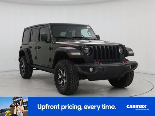 Green 2022 Jeep Wrangler Unlimited Rubicon