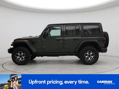 Green 2022 Jeep Wrangler Unlimited Rubicon
