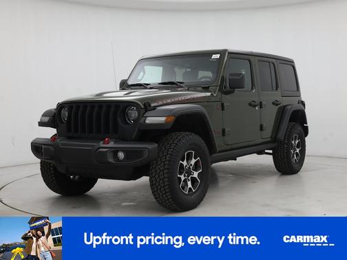 Green 2022 Jeep Wrangler Unlimited Rubicon