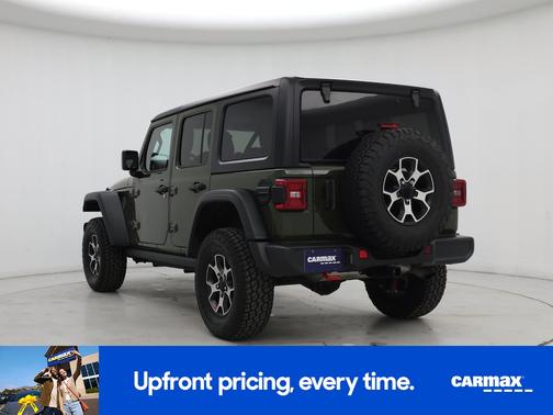 Green 2022 Jeep Wrangler Unlimited Rubicon