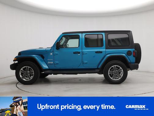 Blue 2019 Jeep Wrangler Unlimited Sahara