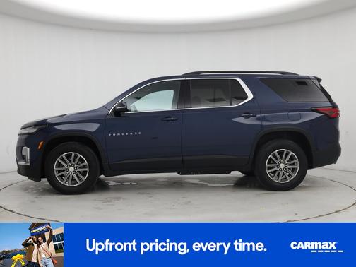 Blue 2023 Chevrolet Traverse LT Cloth