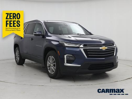 Blue 2023 Chevrolet Traverse LT Cloth