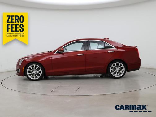 Red 2017 Cadillac ATS Premium Performance