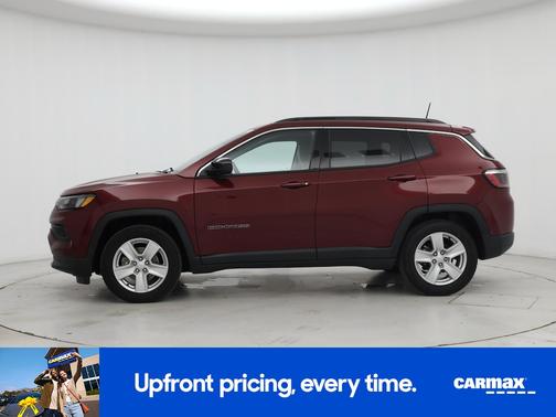 Red 2022 Jeep Compass Latitude