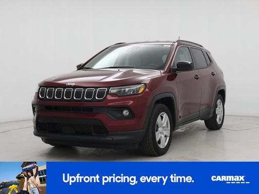 Red 2022 Jeep Compass Latitude
